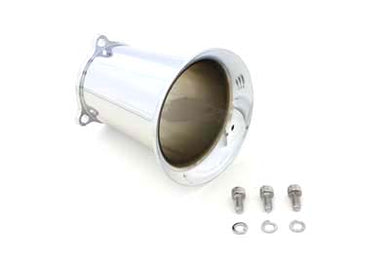 Chrome Alloy Velocity Stack 0 /  Custom application for S&S Super E and G