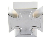 Load image into Gallery viewer, Chrome Maltese Cross Air Cleaner Cover 0 /  Custom application