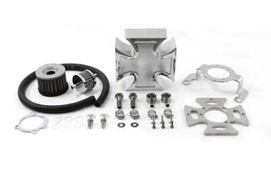 Maltese Chrome Air Cleaner Cover Kit 1993 / 1999 FXST 1993 / 1999 FLST 1993 / 1999 FXD 1993 / 1994 FXR 1993 / 1999 FLT