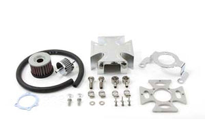 Maltese Chrome Air Cleaner Cover Kit 1993 / 1999 FXST 1993 / 1999 FLST 1993 / 1999 FXD 1993 / 1994 FXR 1993 / 1999 FLT
