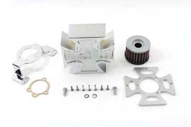 Maltese Chrome Air Cleaner Cover Kit 1984 / 1989 FXST 1984 / 1989 FLST 1984 / 1989 FLT 1984 / 1989 FXR