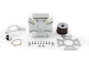 Maltese Chrome Air Cleaner Cover Kit 1984 / 1989 FXST 1984 / 1989 FLST 1984 / 1989 FLT 1984 / 1989 FXR