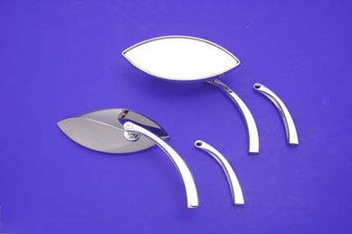 Eagle Eye Mirror Set Billet Chrome 1965 / UP All models for left and right side application