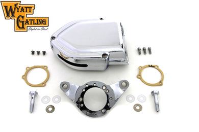 Wyatt Gatling V-Charger Air Cleaner Kit Chrome 1999 / 2006 models