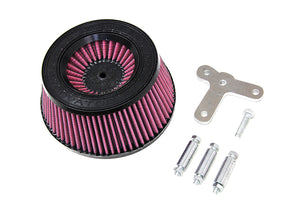 Wyatt Gatling Inverted Air Filter Kit 0 /  Replacement for V-Twin #34-1365 Wyatt Gatling Air Cleaner Assembly0 /  Replacement for V-Twin #34-1255 Cycovator Hi-Flow Air Cleaner Kit