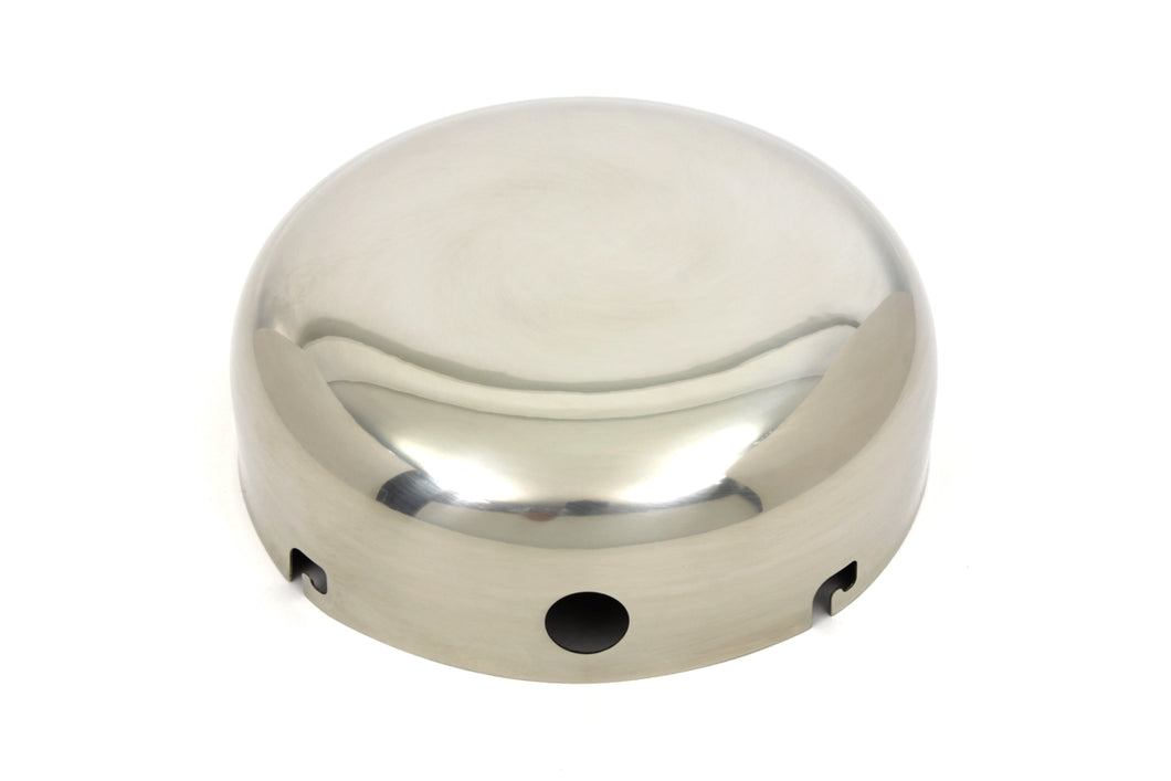 Polished Stainless Steel J-Slot Air Cleaner Cover 1941 / 1965 FL 1941 / 1952 WL