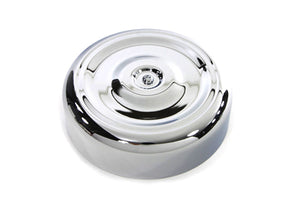 Chrome Round Bobbed Style 8 Air Cleaner Cover 2012 / UP XL 1200V2011 / 2017 FLST 2011 / 2017 FXST