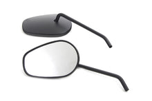Load image into Gallery viewer, Sidewinder Mirror Set with Round Stems Black 0 /  All models for left and right side application