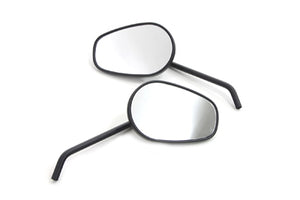 Sidewinder Mirror Set with Round Stems Black 0 /  All models for left and right side application