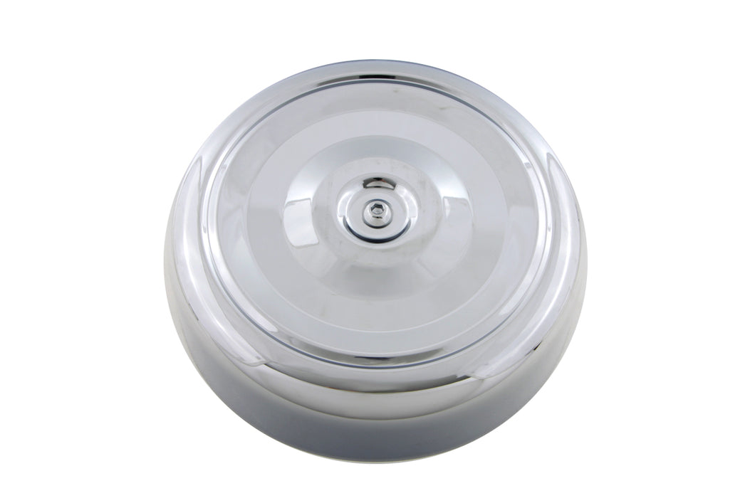 Chrome Round Bobbed Style 7 Air Cleaner Cover 2012 / UP XL 1200 V2010 / 2017 FLST 2012 / 2017 FXST