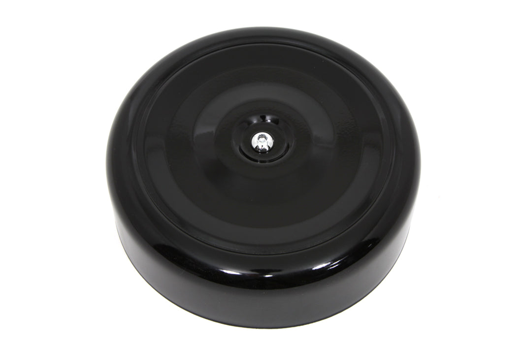 Black Round Bobbed Style 7 Air Cleaner Cover 2012 / UP XL 1200 V2010 / 2017 FLST 2012 / 2017 FXST