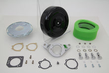 Load image into Gallery viewer, Black Wyatt Gatling Air Cleaner Assembly 1993 / 2007 FXST 1993 / 2007 FXD