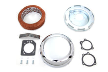 Load image into Gallery viewer, 7 Round Air Cleaner Assembly Chrome 1972 / 1984 FL 1972 / 1984 FX 1972 / 1984 FX 1972 / 1987 XL 1984 / 1989 FXST 1982 / 1989 FXR 1979 / 1989 FLT