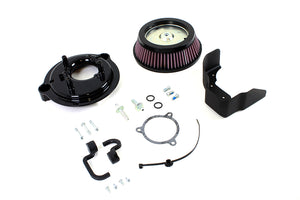 Performance Round High Flow Air Cleaner Kit 2017 / UP FLHR 2017 / UP FLHT 2017 / UP FLHX 2017 / UP FLTR 2018 / UP FXFB 2018 / UP FXBB 2018 / UP FXLR 2018 / UP FXFBS 2018 / UP FXBR