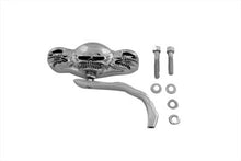 Load image into Gallery viewer, 3&quot; Skull Mirror with Billet Worm Stem 1965 / UP All models for left or right side application