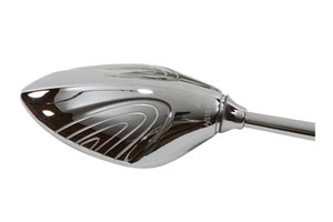 Lazer Wing Mirror Set Chrome 1965 / UP All models for left and right side application