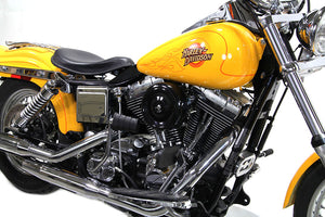 Black Wyatt Gatling Air Cleaner Assembly 1993 / 2007 FXST 1993 / 2007 FXD