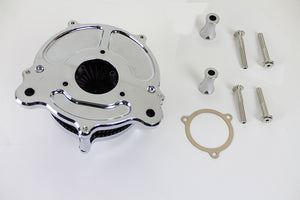 Exposed Filter Air Cleaner Kit Chrome 2008 / 2016 FLT 2008 / 2016 FLHTCUTG 2016 / 2017 FXDLS 2016 / 2017 FXST 2016 / 2017 FLST 2014 / 2015 FLSTNSE 2013 / 2014 FXBSE 2011 / 2012 FLSTSE