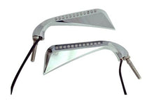 Load image into Gallery viewer, Chrome Evil Eye LED Mirror Set 1965 / UP All models for left and right side application