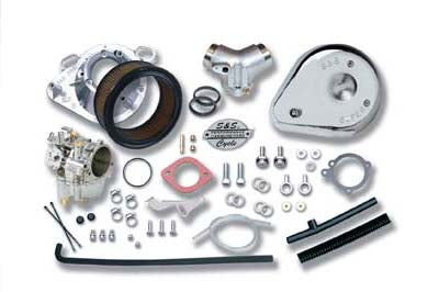 S&S 1-7/8 Super E Carburetor Kit 1984 / 1992 FXST 1984 / 1992 FXR 1984 / 1992 FLT 1986 / 1992 FLST