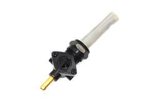 Black Petcock with Straight Outlet and Nut 1975 / 1984 FL 1975 / 1984 FX 1984 / 1994 FXST 1986 / 1994 FLST 1975 / 1995 XL 1982 / 1984 FXR 1985 / 1994 FXR 1991 / 1994 FXD