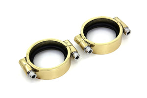 Brass Intake Manifold Clamp Set 1957 / 1977 XL 1955 / 1977 FL 1971 / 1977 FX