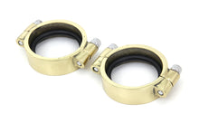 Load image into Gallery viewer, Brass Intake Manifold Clamp Set 1957 / 1977 XL 1955 / 1977 FL 1971 / 1977 FX
