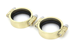 Brass Intake Manifold Clamp Set 1957 / 1977 XL 1955 / 1977 FL 1971 / 1977 FX