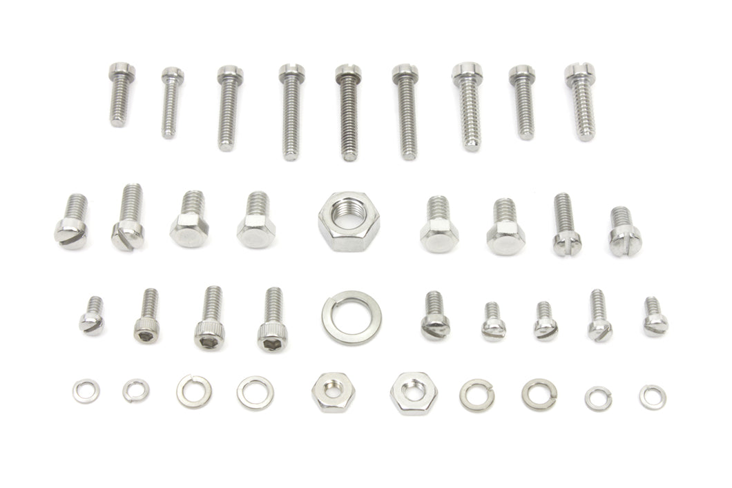 Linkert Carburetor Screw Kit Zicad Plated 1936 / 1965 FL 1936 / 1952 W 1936 / 1957 G 1936 / 1952 EL
