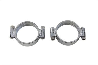 Chrome Intake Manifold Clamp Set 1955 / 1977 XL 1955 / 1977 FL 1971 / 1977 FX