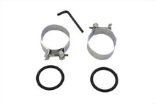 Load image into Gallery viewer, Chrome Intake Manifold Clamp Set 1955 / 1977 XL 1955 / 1977 FL 1971 / 1977 FX