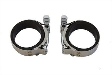 Intake Part Clamp W / Seal Sh & Ih Sportster L78 / L Stainless W / Rubber Band Seals Rpl 27063-80
