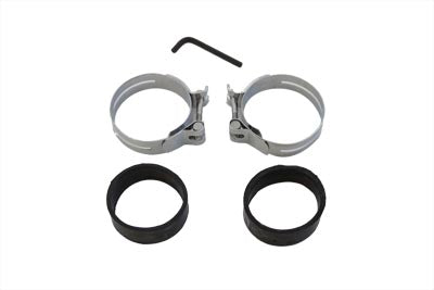 Chrome Intake Manifold Clamp Set 1978 / 1984 FL 1978 / 1984 FL 1978 / 1984 XL