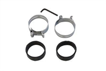 Load image into Gallery viewer, Chrome Intake Manifold Clamp Set 1978 / 1984 FL 1978 / 1984 FL 1978 / 1984 XL