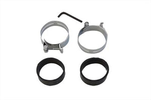Chrome Intake Manifold Clamp Set 1978 / 1984 FL 1978 / 1984 FL 1978 / 1984 XL