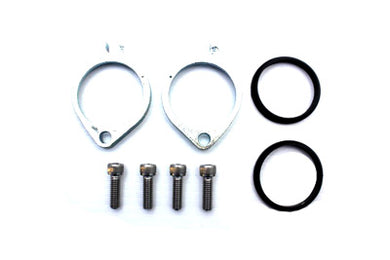 Intake Manifold Flange Kit Natural Finish 1984 / 2006 FXST 1986 / 2006 FLST 1986 / 2006 FLT 1984 / 1994 FXR 1991 / 2006 FXD 1986 / UP XL