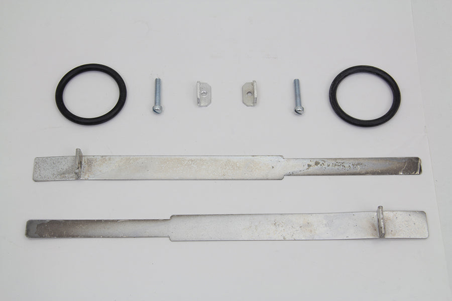 Replica Cadmium Intake Manifold Clamp Set 1957 / 1977 XL 1955 / 1977 FL 1971 / 1977 FX