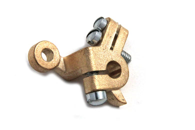 Brass Knucklehead Carburetor Throttle Lever 1940 / 1947 FL