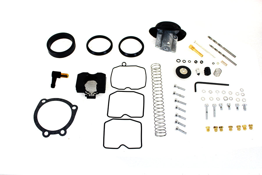 CV Carburetor Upgrade Rebuild Kit 1988 / UP XL 1990 / 2017 FLST 1990 / 2017 FXST 1991 / 2017 FXD