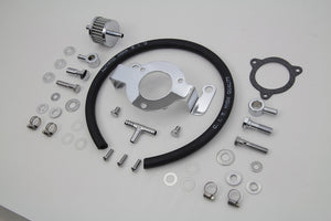 Crankcase Breather and Bracket Kit 2008 / UP FLT 2016 / 2017 FXST 2016 / 2017 FLST