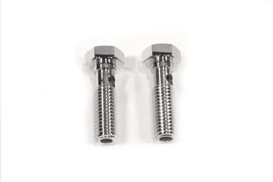 Breather Bolt Set Chrome 1992 / 1999 FXST 1991 / UP XL 1992 / 1998 FLST 1992 / 1998 FXD 1992 / 1994 FXR