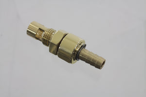 Brass Petcock 0 /  Replacement application for S&S E" Carburetor."