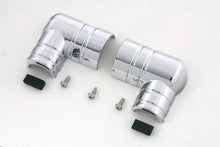 Load image into Gallery viewer, Chrome Fuel Tank Fitting Cover 2003 / UP FLT 2002 / 2017 FXST 2002 / 2017 FLST 2004 / 2007 FXD
