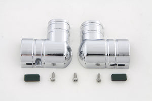 Chrome Fuel Tank Fitting Cover 2003 / UP FLT 2002 / 2017 FXST 2002 / 2017 FLST 2004 / 2007 FXD