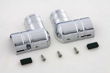 Load image into Gallery viewer, Chrome Fuel Tank Fitting Cover 2003 / UP FLT 2002 / 2017 FXST 2002 / 2017 FLST 2004 / 2007 FXD