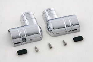 Chrome Fuel Tank Fitting Cover 2003 / UP FLT 2002 / 2017 FXST 2002 / 2017 FLST 2004 / 2007 FXD