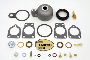 Complete Linkert Carburetor Float Bowl Assembly 1936 / 1952 EL 1941 / 1965 FL 1952 / 1956 K