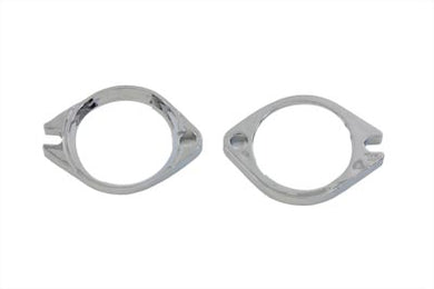 Intake Manifold Flange Set Chrome 1986 / 1999 FXST 1986 / 1999 FLST 1986 / 1999 FLT 1986 / 1994 FXR 1991 / 1999 FXD 1988 / 2006 XL