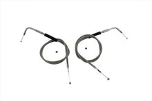 Load image into Gallery viewer, 38 Stainless Steel Throttle and Idle Cable Set 0 /  Custom application for S&amp;S carburetor