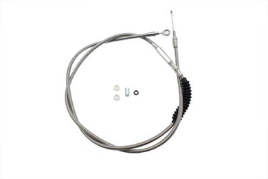 75.25 Braided Stainless Steel Clutch Cable 1987 / 2006 FLT 1987 / 2006 FLST 1987 / 2006 FXST 1987 / 2006 FXSTC